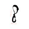ASAKKURA 4pcs Rotatable Stroller Hooks Stroller Hanger Bag Hooks for Mom Pram Carriage view 4