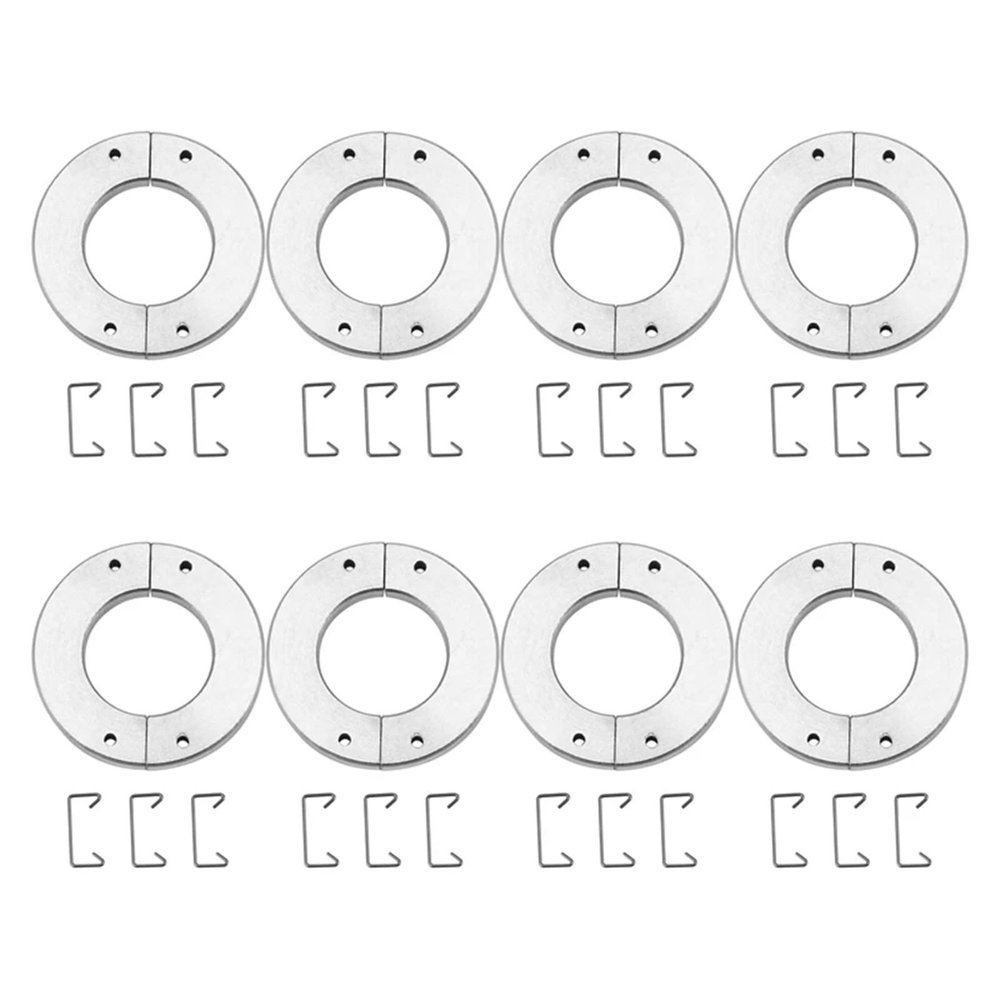 8Pcs Upgrade Metal Wheel Weight Op Tire Counterweight for Wpl Rc Car B14 B16 B24 B36 B14K B24K C14K Increase Balance