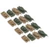 Luwecf Set of 16 Rotatable Tank :144 Scale for Display view 1