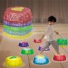 Luniguin Glow and Music Stepping Stones, Interactive Blocks Stepping, Light up Stepping Stones for Toddlers, Light up Musical Stepping Stones, Stepping Stones for Kids Light up view 2