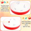 6 Pack Kids Hand Drums Wood Frame Drum Set with Drum Sticks 12 Inch 10 Inch 8 Inch 7 Inch 6 Inch 4 Inch Percussion Instruments for Kids Adults Beginners Home School Party Gifts view 3