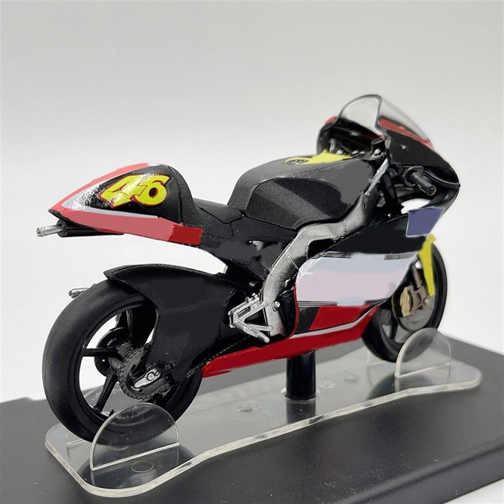 Collection 1:18 for Aprilia RSW 250 1997/1999 Motorcycle Model Collection Gift(Black1999)