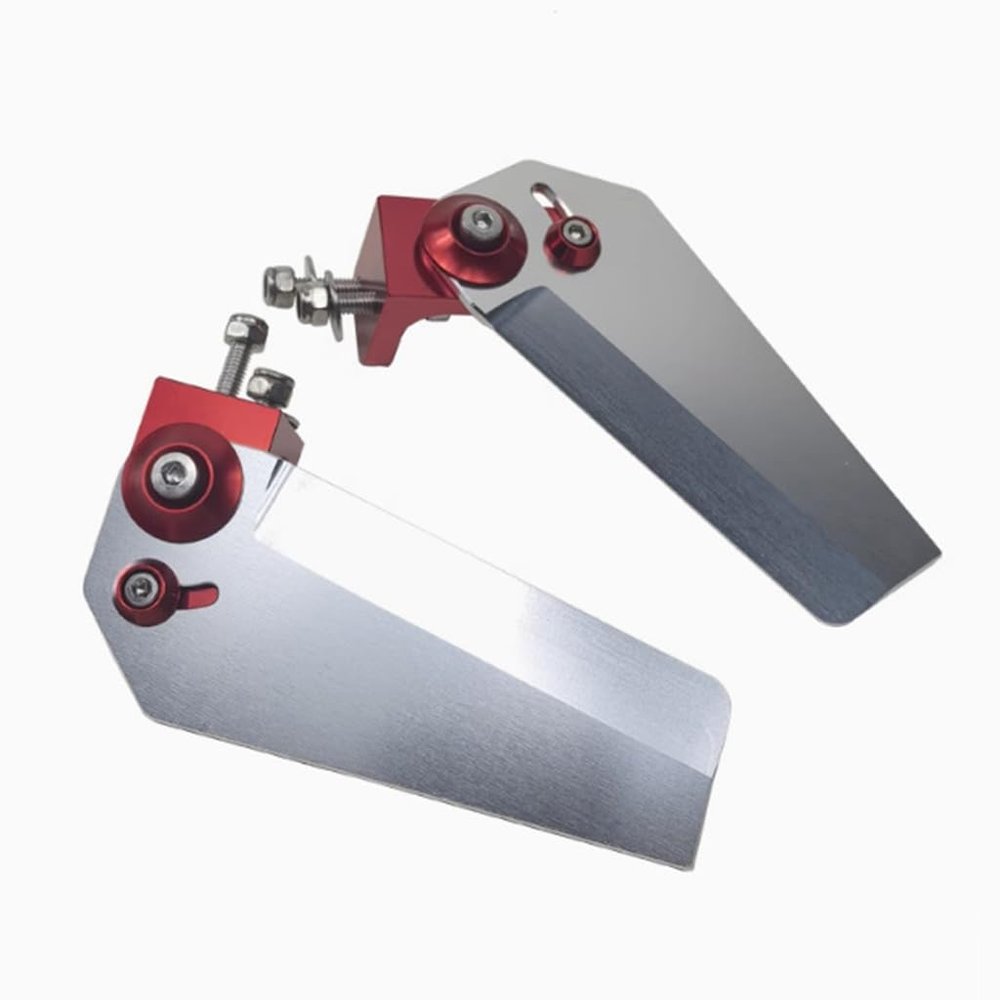 KingVal Replacement Aluminum 95mm Turn Fins Blade RC Parts Compatible with RC Boat