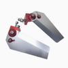 KingVal Replacement Aluminum 95mm Turn Fins Blade RC Parts Compatible with RC Boat view 1