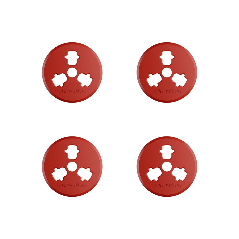 BTG Aluminum Alloy Motor Protective Caps Covers for DJI Mavic Air 3S/Air 3/ Mavic 3 Pro Classic Drone Accessories Parts Motor Dust Covers (Red)