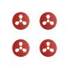 BTG Aluminum Alloy Motor Protective Caps Covers for DJI Mavic Air 3S/Air 3/ Mavic 3 Pro Classic Drone Accessories Parts Motor Dust Covers (Red) view 1