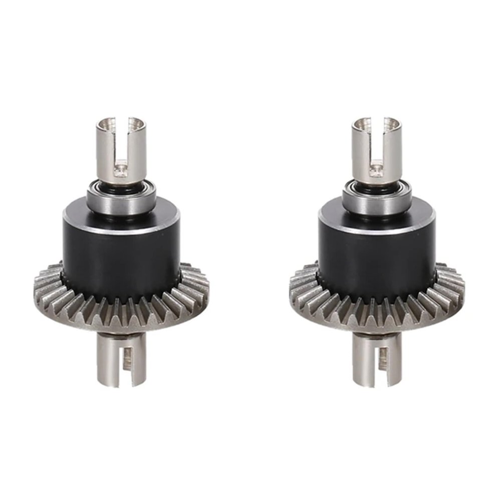 2X Metal Differential Diff for Wl-Toys 144001 144002 144010 124016 124017 124018 124019 RC Car Upgrade Parts Accessories