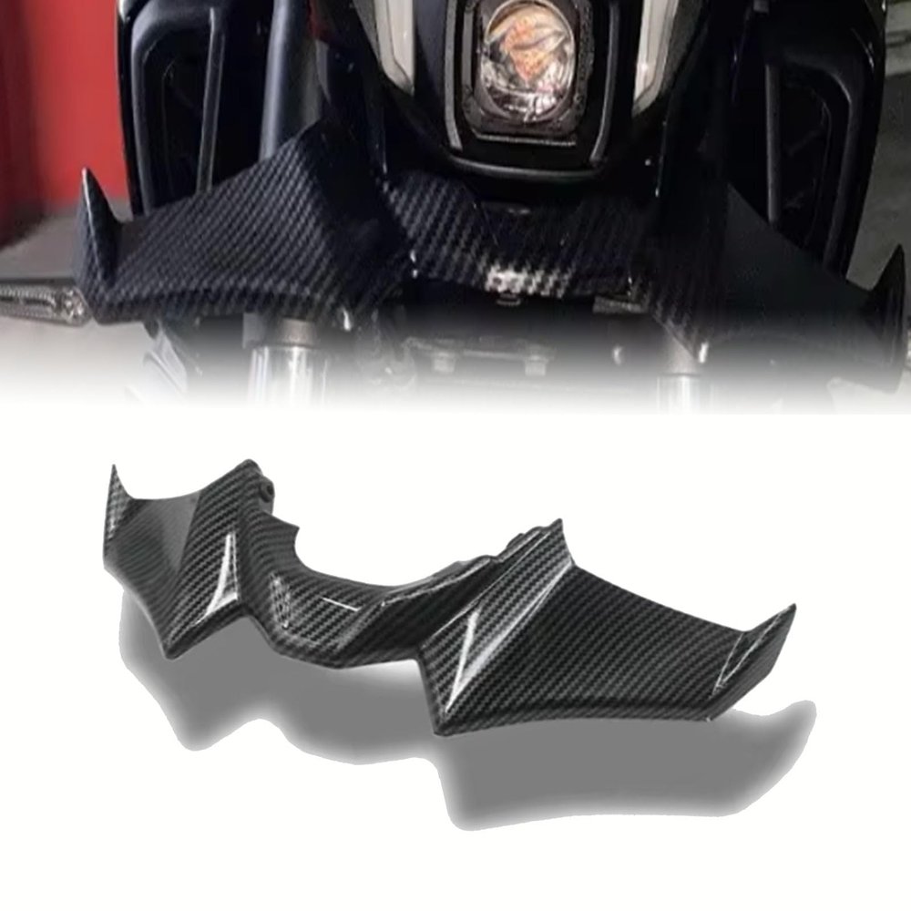 for MT-07 MT07 mt07 2024 2023 2022 2021 Accessories Front Beak Spoiler Winglet Front Spoiler Aerodynamic Wing Downforce Spoiler Aerodynamic Kit