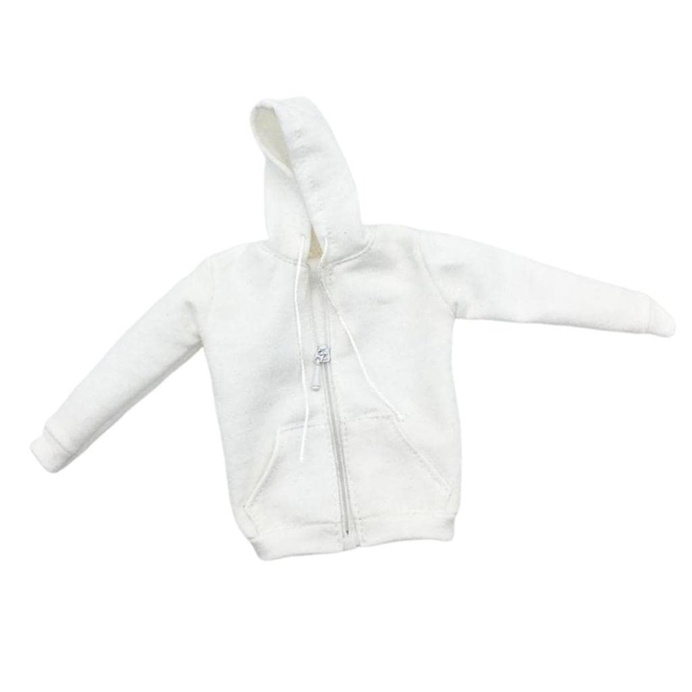 1/6 Scale Clothing Set for Action Figures, Shirt and Jacket Combo, White