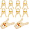 10 Pcs Wooden Game Clips Set for Fort Building and Play - Kids School Playground Building Games Silk Clips view 1