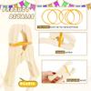 10 Pcs Wooden Game Clips Set for Fort Building and Play - Kids School Playground Building Games Silk Clips view 3