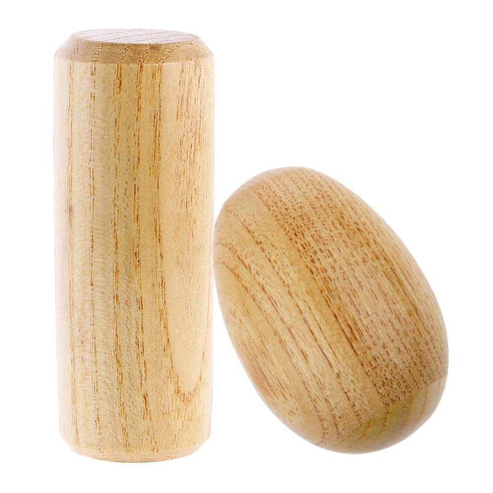 ToysCentral Basics Maracas for Infants with Wooden Rhythm Handle