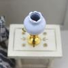 1:12 Scale Dollhouse Light Fixture for Home, White, as described view 2