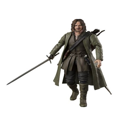 TAMASHII NATIONS - The Lord of The Rings - Aragorn (The Lord of The Rings: The Fellowship of The Ring) S.H.Figuarts Action Figure