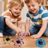 6pcs Transformable Fidget Spinners Children's Advanced Fidget Toys for Stress Relief Ideal Fidget Spinners for Sensory Toys for Boys and Girls with AutismParty Favors view 2