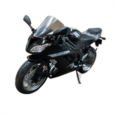 Collection 1:12 for Kawasaki ZX 6 R Motorcycle Model Collection Gift(Black in Box)