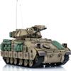 TOUCAN RC HOBBY US in Stock Tongde 1/16 RC Tanks M2A2 Bradley Infrared Barrel Recoil Electric Toy Model No BB Shooting Function view 3