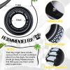 Libima 4 Pcs Inflatable Pool Floats, Pool Floaties Swim Rings Pool Tubes Donut Fruit Hawaiian Tire Inner Tubes Floaties for Adults Hawaiian Beach Party Decorations(30 Inch,Tire) view 2