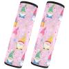 2 Pack Colorful Cartoon Christmas Gnomes Seat Belt Covers Soft Car Seatbelt Covers Shoulder Strap Covers for Adults Kids Women Men view 1