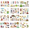 Windkream 12 Set Felt Board Stories Pieces Set Felt Animals Bible Fairy Tales for Preschool Animals Figures Flannel Board Stories for Toddlers Preschool Kindergarten Storytelling(Nursery Tales) view 1