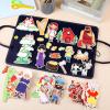 Windkream 12 Set Felt Board Stories Pieces Set Felt Animals Bible Fairy Tales for Preschool Animals Figures Flannel Board Stories for Toddlers Preschool Kindergarten Storytelling(Nursery Tales) view 4
