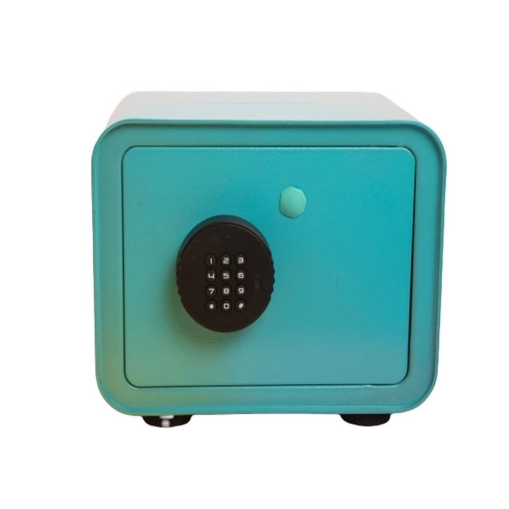ATMRC Piggy Bank Bank Saving Bank Password Piggy Bank Large-Capacity Households Can Only Enter and Exit The Piggy Bank Kids' Money Banks Safe(Green)