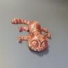 3D Printed Big Eye Cat PLA Crafts Cat Toy Colorful Cat Desktop Ornament Joints Movable Gift for Friends 19.5cm/7.6in (Pink Gold) view 1