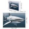1000 PCS Jigsaw Puzzles 3D Shark Fish Wooden Puzzle Personalized Picture Puzzle Family Decoration Puzzles for Adults Challenging Puzzle Family Wedding Graduation Present view 2