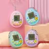 4 Pieces Virtual Electronic Digital Pets Keychains Nostalgic 168 Giga Pets in One Virtual Cyber Digital Nostalgic Handheld Electronic Toys for Kids Funny Play (Printed Color Version) view 3