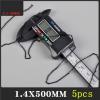 1pcs Remote Control Boat Parts 1:200/1:350/1:700 Alloy Metal Parts 0.55/0.85/1.4mm Length 300/500mm Chain Lock Chain(1.4MMx500MM) view 2