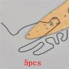 1pcs Remote Control Boat Parts 1:200/1:350/1:700 Alloy Metal Parts 0.55/0.85/1.4mm Length 300/500mm Chain Lock Chain(1.4MMx500MM) view 3