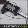1pcs Remote Control Boat Parts 1:200/1:350/1:700 Alloy Metal Parts 0.55/0.85/1.4mm Length 300/500mm Chain Lock Chain(0.85MMx300MM) view 2