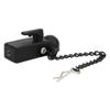 Keenso Metal Trailer Buckle, Metal Trailer Buckle Connection Component Accessories with High Simulation for 1/10 RC Crawler Car 90046 90047 (Black) view 3