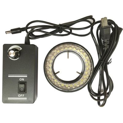 60 LED Ring Light Adjustable Illuminator for Nikon Olympus Stereo Microscope