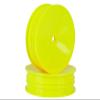 2WD Narrow Front Wheels, 2.2in 12mm Hex, 2pcs. (Yellow) by Mugen Seiki view 1