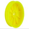 2WD Narrow Front Wheels, 2.2in 12mm Hex, 2pcs. (Yellow) by Mugen Seiki view 3