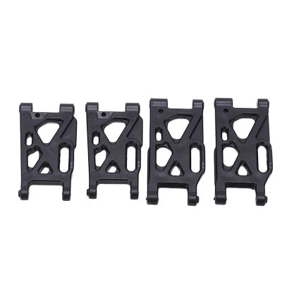 4pcs RC Suspension Arm, High Strength Front Rear Plastic Suspension Arm for WLtoys 144001 144002 124019 124018 124017 144010