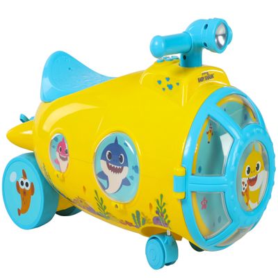 Baby Shark Submarine Ride-on by Dynacraft for Ages 1.5-3 Years