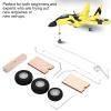Acouto KT DIY Fixed Wing Model Aircraft Landing Gear Wheel Universal Set of RC Accessories with The Aid of The Usage of The Landing Equipment view 2