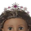 American Girl 2024 Pink Stardust Holiday Collector Doll with Swarovski Crystals  Brunette view 3
