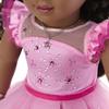 American Girl 2024 Pink Stardust Holiday Collector Doll with Swarovski Crystals  Brunette view 4