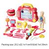JunZheHub Children's Doctor for Role Playing and Learning Activities, Pink view 3