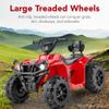 Best Choice Products 12V Kids Ride-On Electric ATV, 4-Wheeler Quad Car Toy w/Bluetooth Audio, 2.4mph Max Speed, Treaded Tires, LED Headlights, Radio - Kelly Green view 2