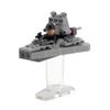 Brickcessories Display Stand Compatible with 75033 - Star Destroyer Microfighter - Acrylic Display Stand - Set Not Included view 1