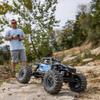 Axial RC Truck UTB18 Capra 4WS 1/18th 4x4 RTR (Comes with Everything Needed to Run), Blue, AXI-1750T1 view 4