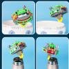 Monocycle Toys - Finger Gyro Toys - 2 In 1 Design Funny Electric Balance Challenge Toys, Electric Spin Toys, Kids Toy With Gyro, Ju view 4
