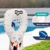 Aqua Inflatable Football Toss, Inflatable Throwing Target Toy, Backyard and Lawn Game, Touchdown Pass Game view 4