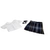 18 inch Doll Outfit-School Plaid Jumper Include Blouse and Hair Accessory/Add on Option: Sock and Shoe (Doll is not Included) (Pleated Skirt Only, Plaid 57) view 2