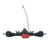 1/10 Rc Portal Metal Trx4 Front Rear Axle Differential Portal Axle with T-Lock for Rc Crawler Car TRX-4 Upgrade Parts Axle Drone(Rear Axle) view 1