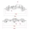 1/10 Rc Portal Metal Trx4 Front Rear Axle Differential Portal Axle with T-Lock for Rc Crawler Car TRX-4 Upgrade Parts Axle Drone(Rear Axle) view 4